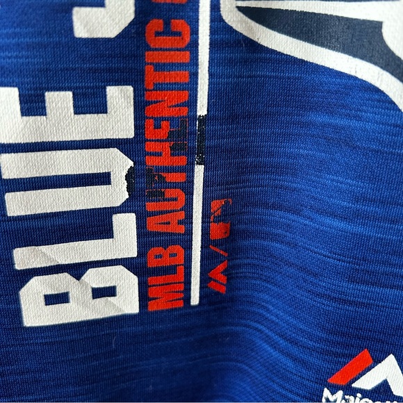 Blue Jays Official MLB Hoodie with Logo Size L 14 - Picture 2 of 4